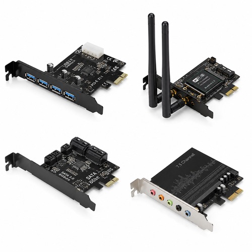 PCIe გაფართოების ბარათები