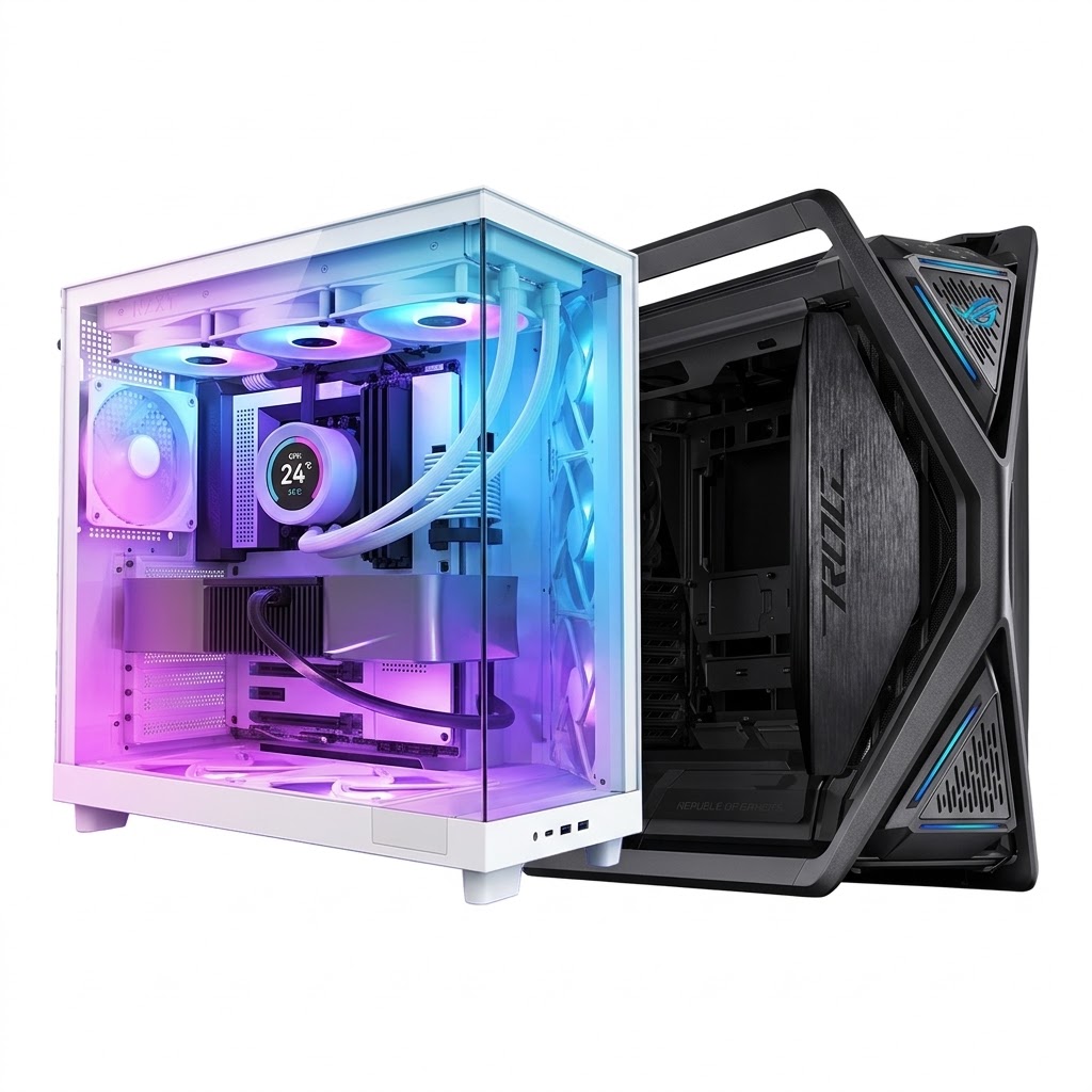 კომპიუტერის ქეისები - PC Cases